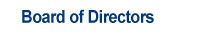 Board of Directors
